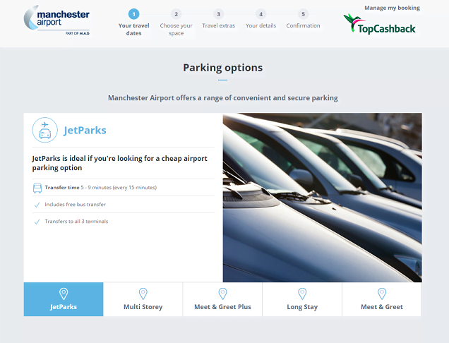 Manchester Airport Parking Cashback Discounts, Offers & Deals